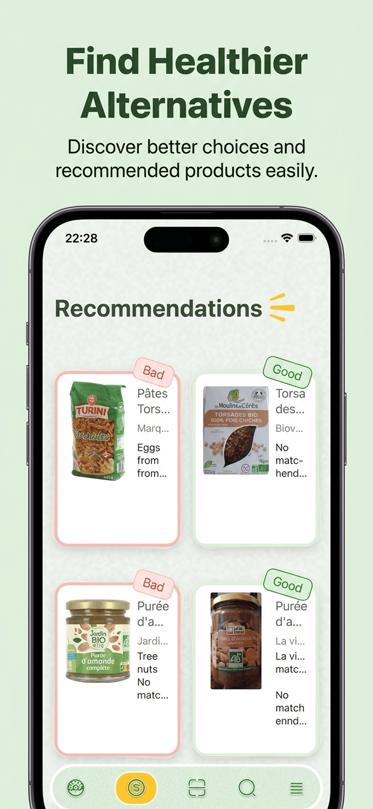 Detect Allergens - Detect 14 different allergens: eggs, gluten, nuts, peanuts, milk, soybeans, fish, sulphites, mustard, celery, sesame, crustaceans, molluscs and lupin.
